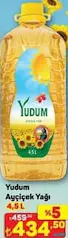 YUDUM AYÇİÇEK YAĞI 4,5 L fiyat ve kampanya bilgisi